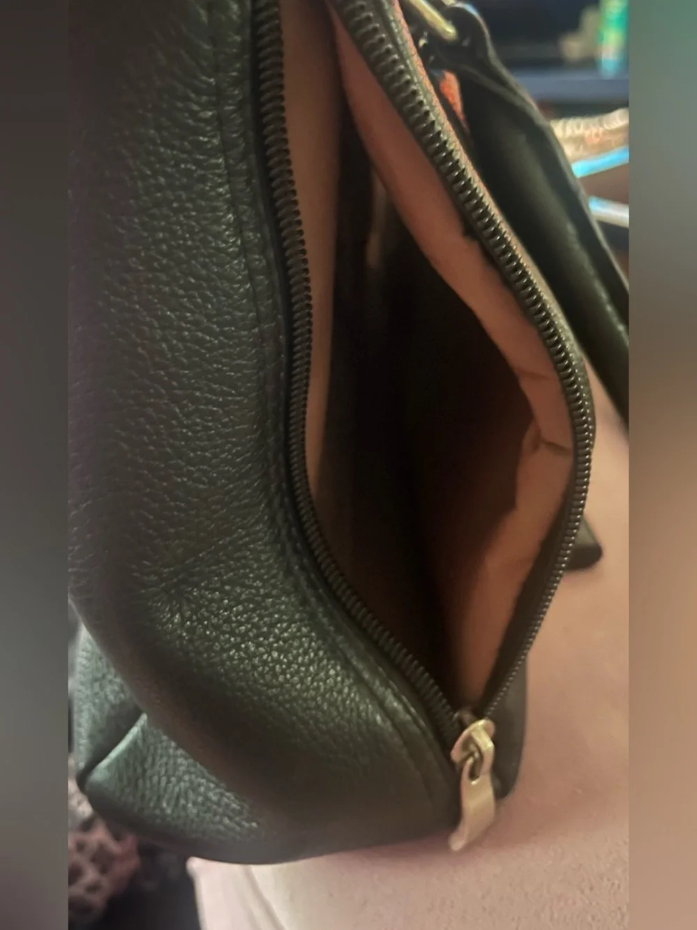 Leather Conceal carry handbag